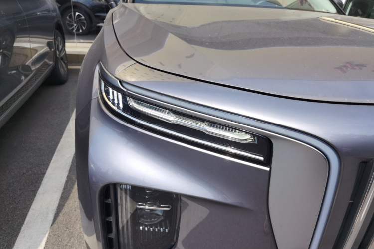 Used Hongqi E-HS9 2021 460 km Range Flagship Edition Six-Seater Right Front Headlight