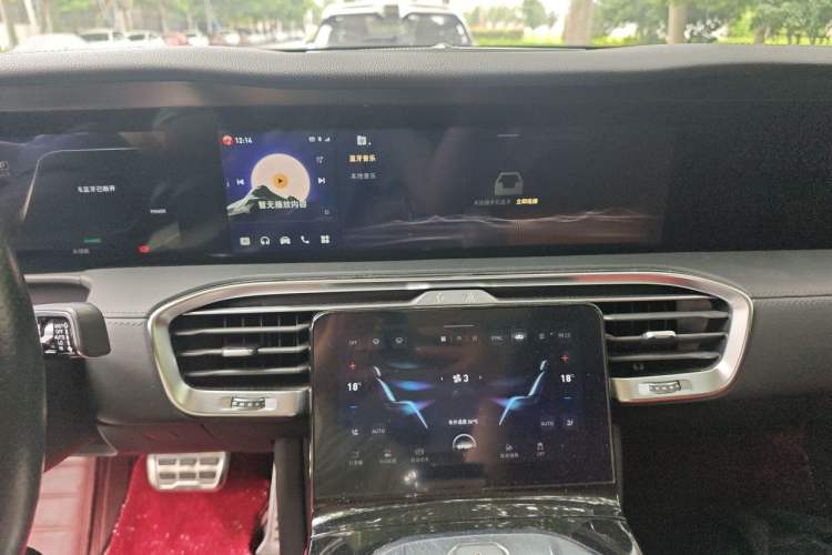 Used Hongqi E-HS9 2021 460 km Range Flagship Edition Six-Seater Audio And AC Panel