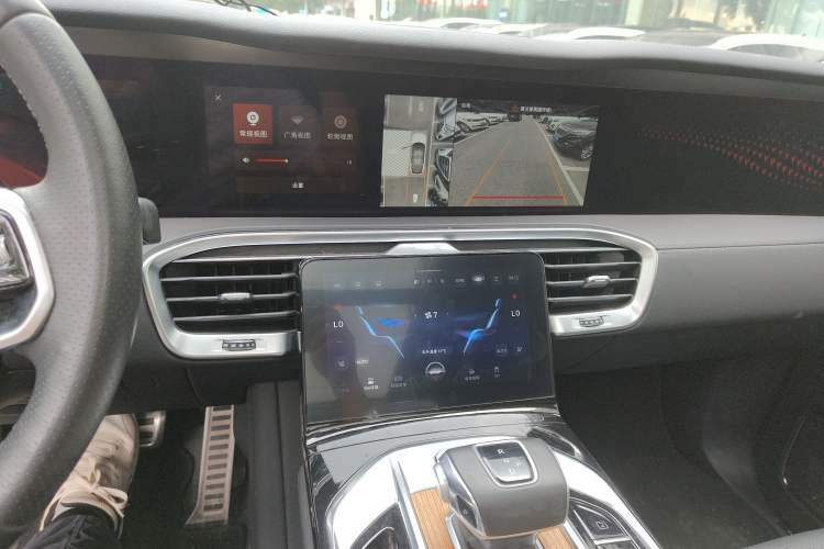 Used Hongqi E-HS9 2021 460 km Range Flagship Edition Six-Seater Audio And AC Panel