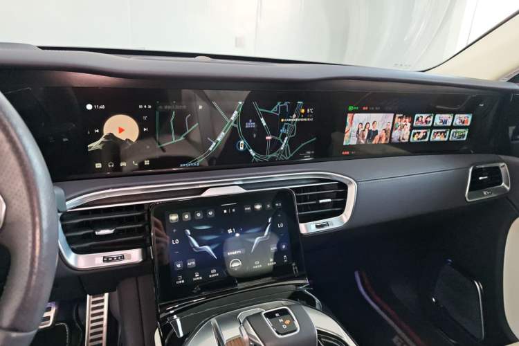 Used Hongqi E-HS9 2021 510 km Flagship Edition Four Seats Audio And AC Panel