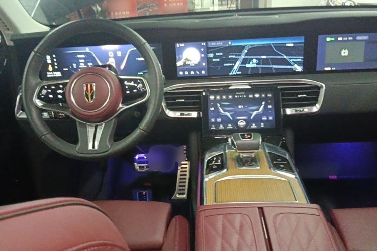 Used Hongqi E-HS9 2021 510 km Range Flagway Edition Six Seats Center Console