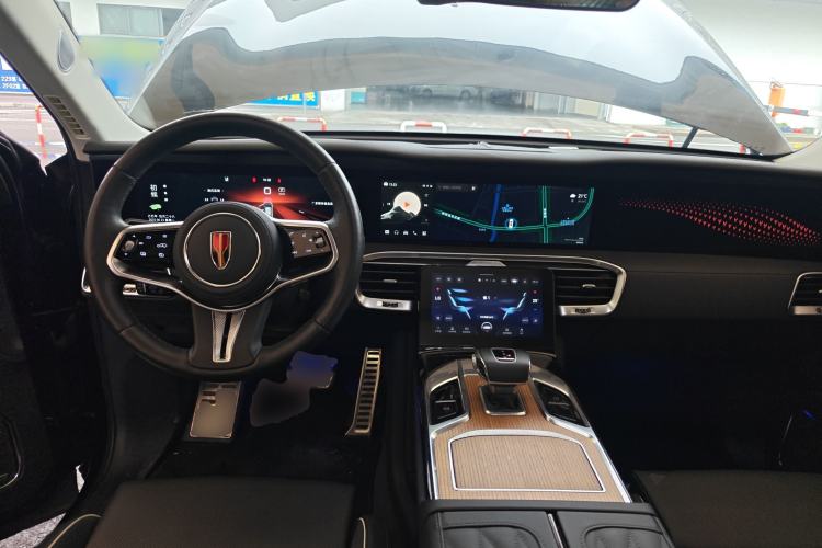 Used Hongqi E-HS9 2021 460 km Range Flagship Edition Six-Seater Center Console