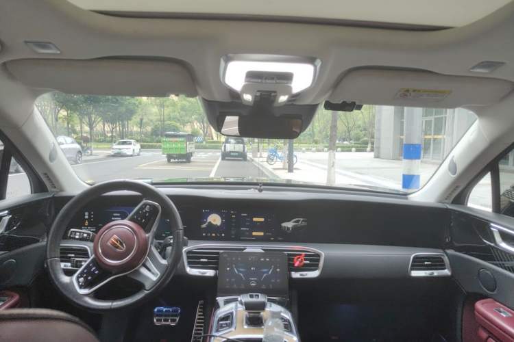 Used Hongqi E-HS9 2021 460 km Range Flagship Edition Six-Seater Center Console