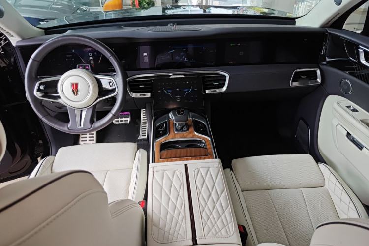 Used Hongqi E-HS9 2021 510 km Flagship Edition Four Seats Center Console