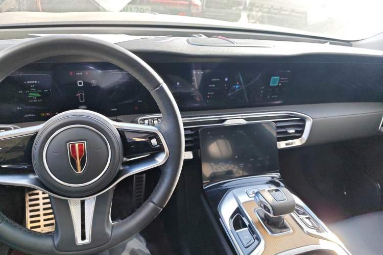 Used Hongqi E-HS9 2021 460 km Range Flagship Edition Six-Seater Center Console