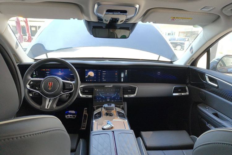 Used Hongqi E-HS9 2021 460 km Range Flagship Edition Six-Seater Center Console