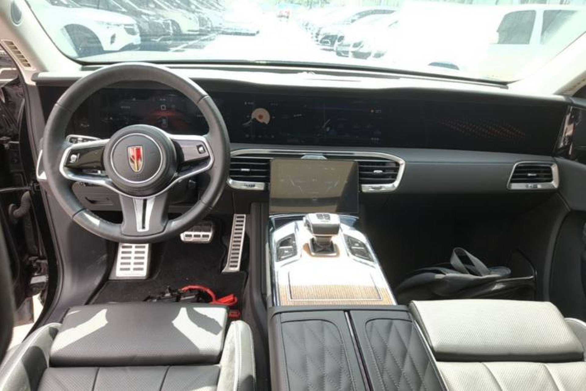 Used Hongqi E-HS9 2021 460 km Range Flagship Edition Six-Seater Center Console