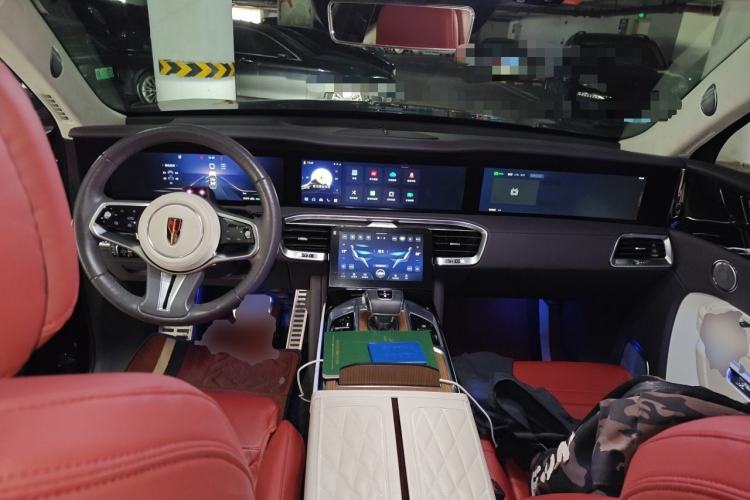 Used Hongqi E-HS9 2021 510 km Flagship Edition Four Seats Center Console