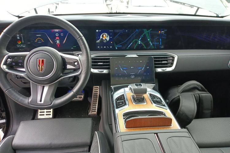 Used Hongqi E-HS9 2021 460 km Range Flagship Edition Six-Seater Center Console