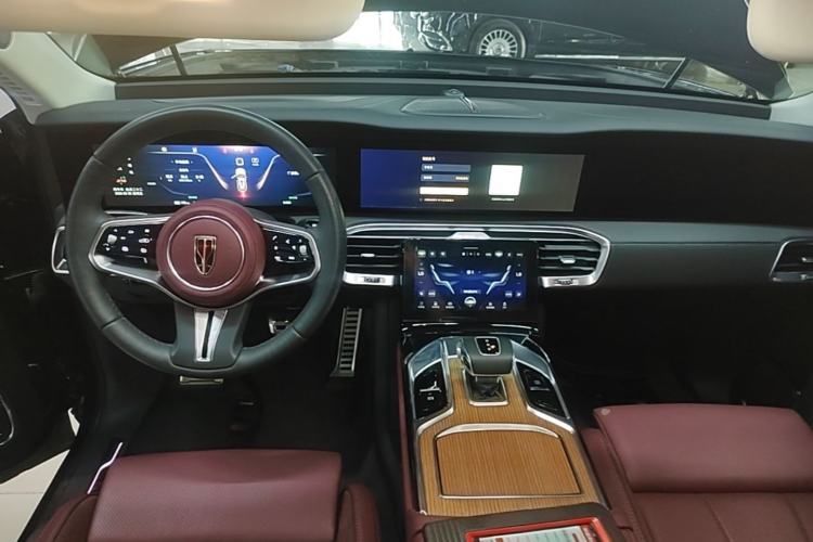 Used Hongqi E-HS9 2021 460 km Range Flagship Edition Six-Seater Center Console