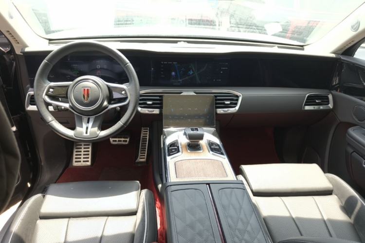 Used Hongqi E-HS9 2021 460 km Range Flagship Edition Six-Seater Center Console