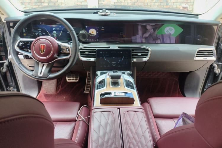 Used Hongqi E-HS9 2021 460 km Range Flagship Edition Six-Seater Center Console