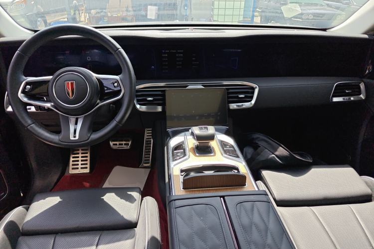 Used Hongqi E-HS9 2021 460 km Range Flagship Edition Six-Seater Center Console