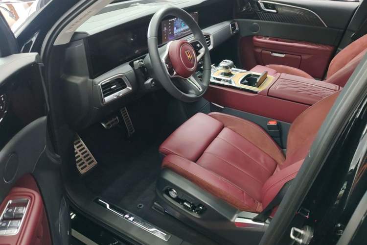 Used Hongqi E-HS9 2021 460 km Range Flagship Edition Six-Seater Driver Seat