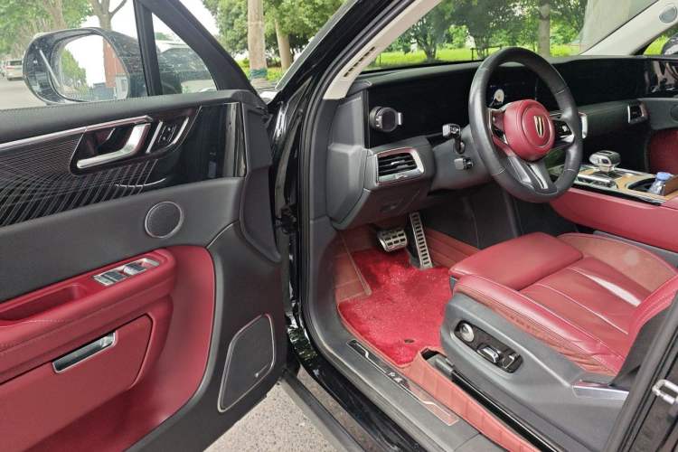 Used Hongqi E-HS9 2021 460 km Range Flagship Edition Six-Seater Driver Seat
