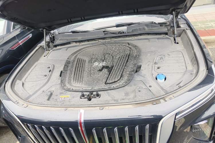 Used Hongqi E-HS9 2021 460 km Range Flagship Edition Six-Seater Engine Bay