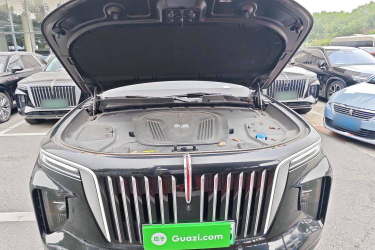 Used Hongqi E-HS9 2021 460 km Range Flagship Edition Six-Seater Engine Bay