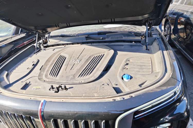 Used Hongqi E-HS9 2021 460 km Range Flagship Edition Six-Seater Engine Bay
