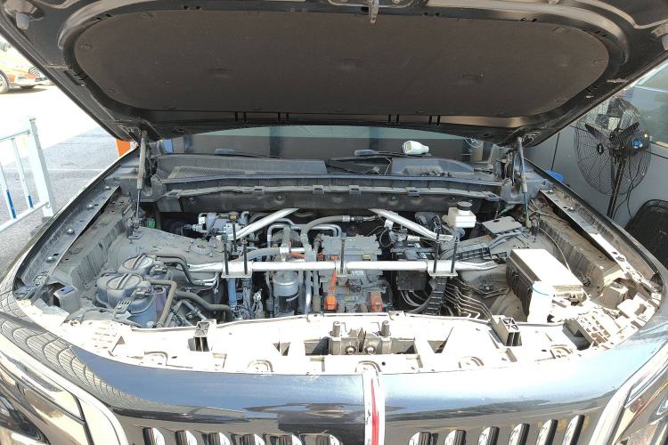 Used Hongqi E-HS9 2021 460 km Range Flagship Edition Six-Seater Engine Bay