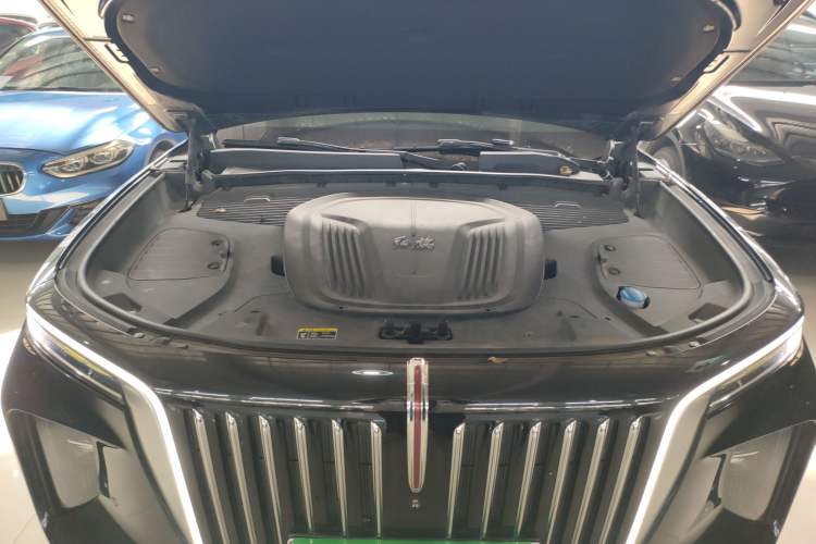 Used Hongqi E-HS9 2021 460 km Range Flagship Edition Six-Seater Engine Bay