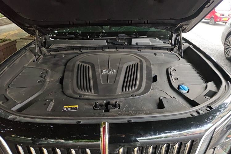 Used Hongqi E-HS9 2021 460 km Range Flagship Edition Six-Seater Engine Bay
