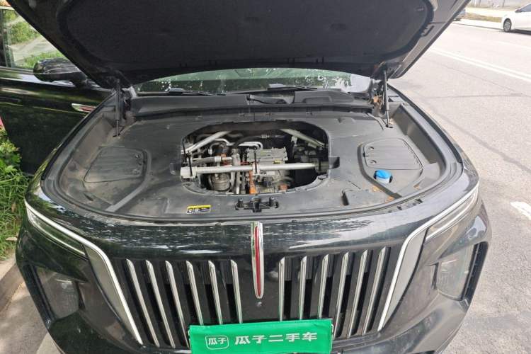 Used Hongqi E-HS9 2021 460 km Range Flagship Edition Six-Seater Engine Bay