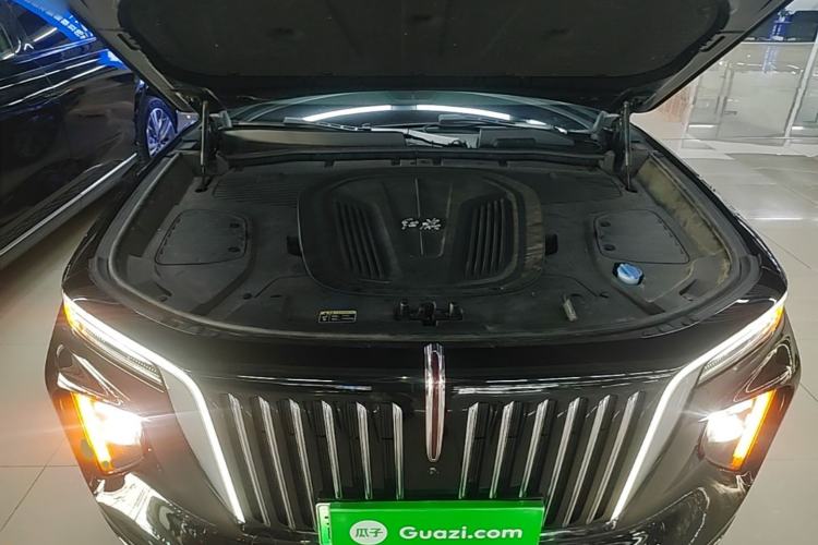 Used Hongqi E-HS9 2021 460 km Range Flagship Edition Six-Seater Engine Bay