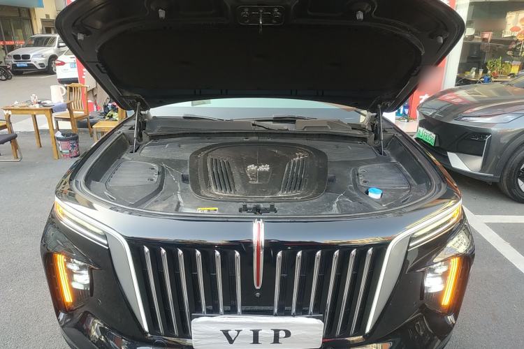 Used Hongqi E-HS9 2021 460 km Range Flagship Edition Six-Seater Engine Bay