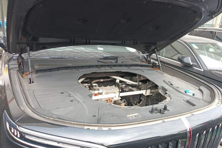 Used Hongqi E-HS9 2021 460 km Range Flagship Edition Six-Seater Engine Bay