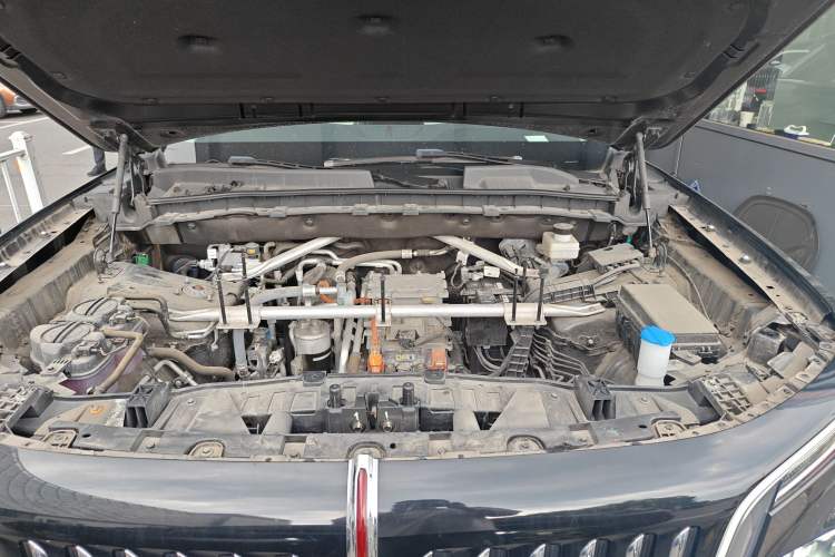Used Hongqi E-HS9 2021 460 km Range Flagship Edition Six-Seater Engine Bay
