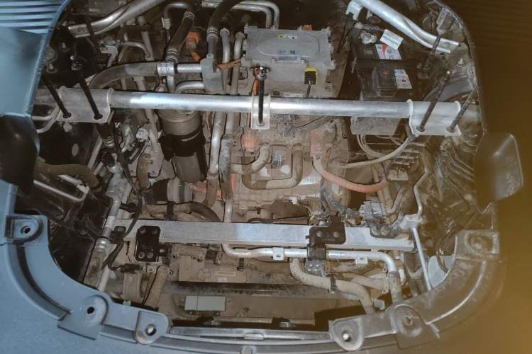 Used Hongqi E-HS9 2021 460 km Range Flagship Edition Six-Seater Engine Bay