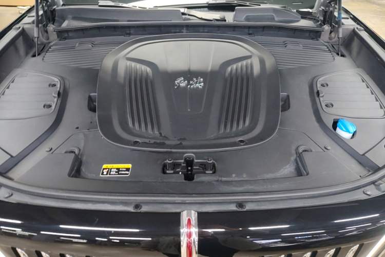 Used Hongqi E-HS9 2021 460 km Range Flagship Edition Six-Seater Engine Bay