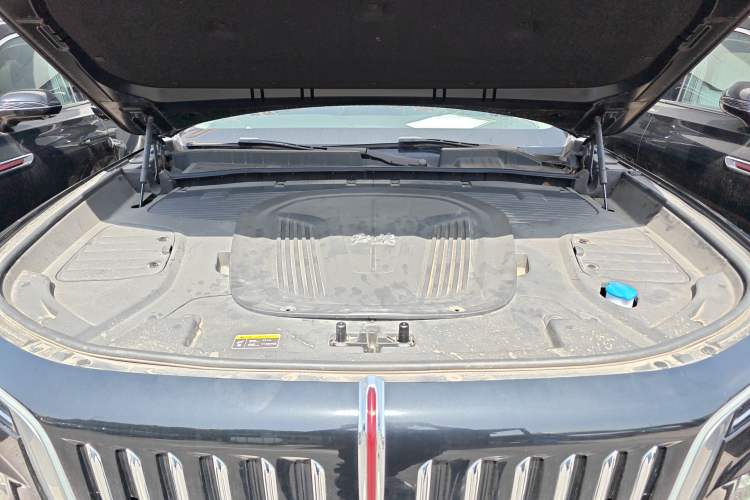 Used Hongqi E-HS9 2021 460 km Range Flagship Edition Six-Seater Engine Bay
