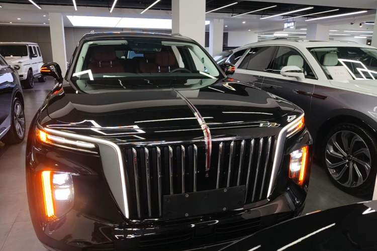 Used Hongqi E-HS9 2021 460 km Range Flagship Edition Six-Seater Front