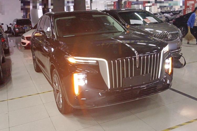 Used Hongqi E-HS9 2021 510 km Range Flagway Edition Six Seats Front Right 45 Deg