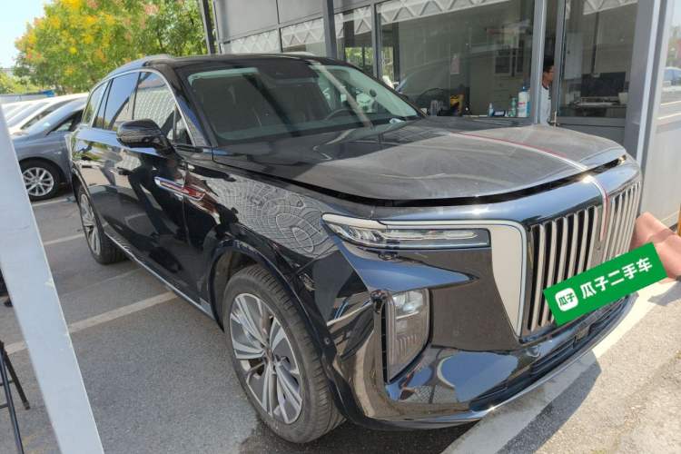 Used Hongqi E-HS9 2021 460 km Range Flagship Edition Six-Seater Front Right 45 Deg
