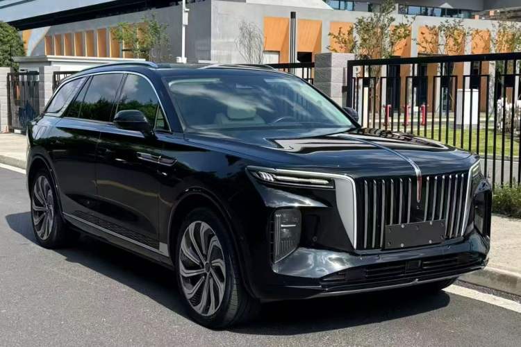 Used Hongqi E-HS9 2021 510 km Flagship Edition Four Seats Front Right 45 Deg