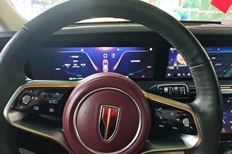 Used Hongqi E-HS9 2021 460 km Range Flagship Edition Six-Seater Instrument Cluster