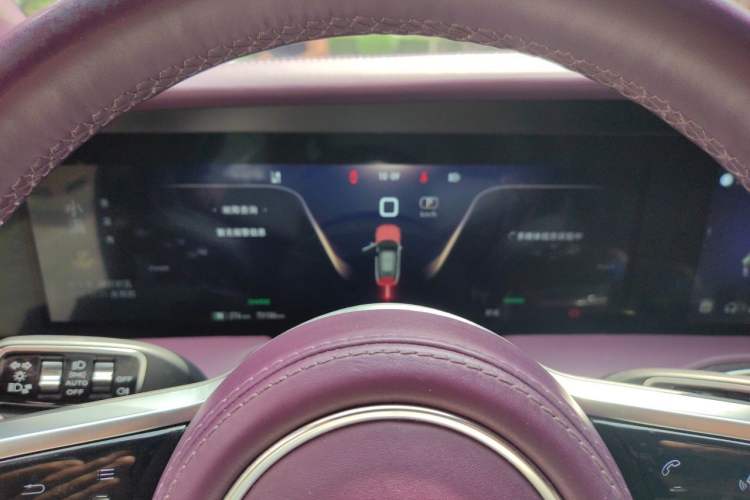 Used Hongqi E-HS9 2021 460 km Range Flagship Edition Six-Seater Instrument Cluster