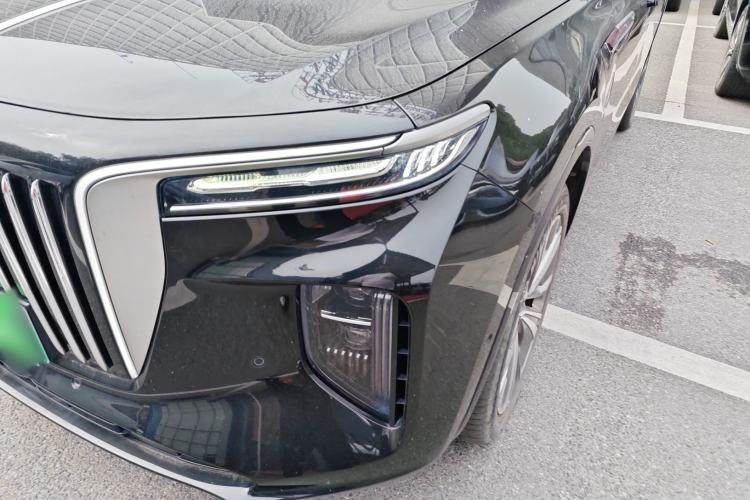 Used Hongqi E-HS9 2021 460 km Range Flagship Edition Six-Seater Left Front Headlight