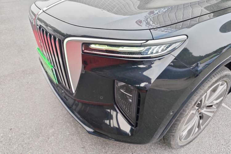 Used Hongqi E-HS9 2021 460 km Range Flagship Edition Six-Seater Left Front Headlight