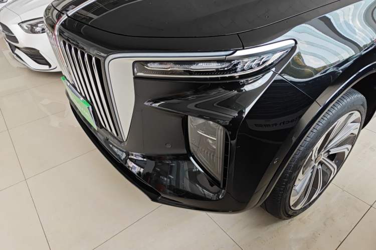 Used Hongqi E-HS9 2021 510 km Flagship Edition Four Seats Left Front Headlight