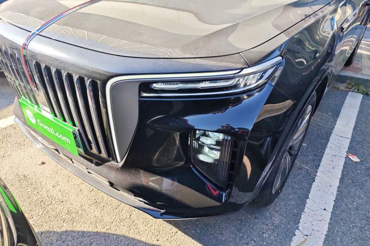 Used Hongqi E-HS9 2021 460 km Range Flagship Edition Six-Seater Left Front Headlight