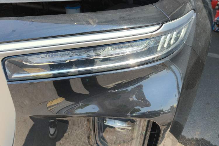 Used Hongqi E-HS9 2021 460 km Range Flagship Edition Six-Seater Left Front Headlight