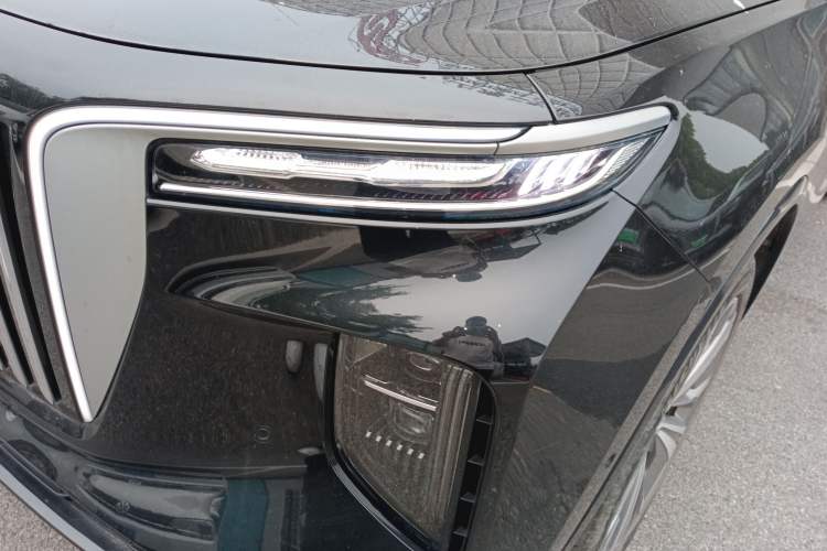 Used Hongqi E-HS9 2021 460 km Range Flagship Edition Six-Seater Left Front Headlight
