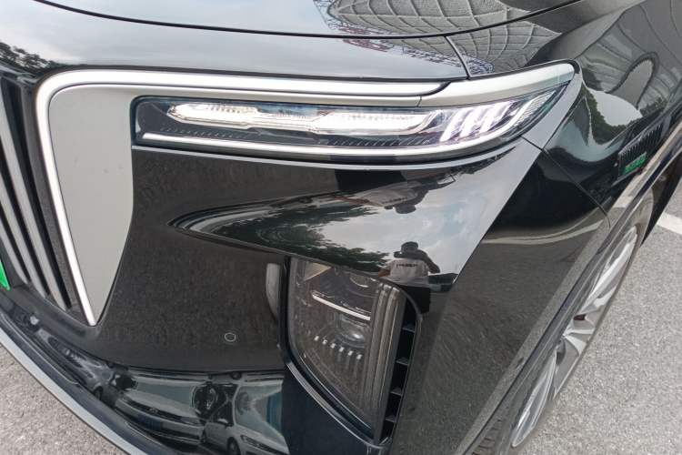 Used Hongqi E-HS9 2021 460 km Range Flagship Edition Six-Seater Left Front Headlight
