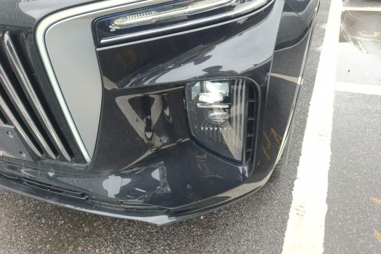 Used Hongqi E-HS9 2021 460 km Range Flagship Edition Six-Seater Left Front Headlight