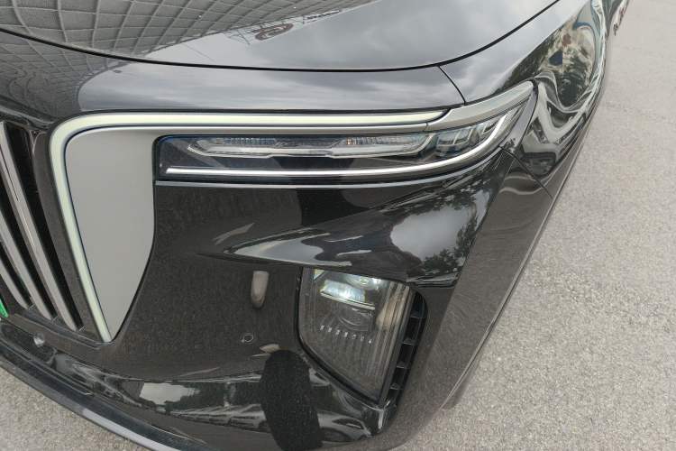Used Hongqi E-HS9 2021 460 km Range Flagship Edition Six-Seater Left Front Headlight