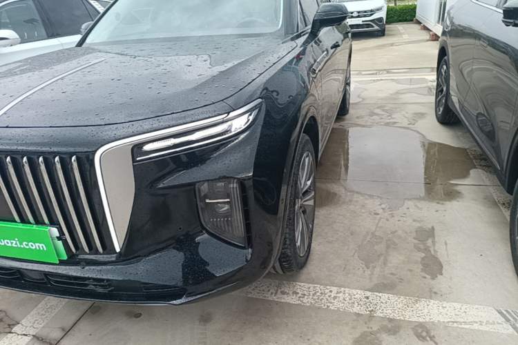 Used Hongqi E-HS9 2021 460 km Range Flagship Edition Six-Seater Left Front Headlight