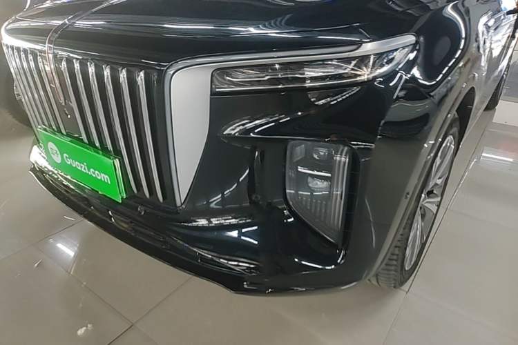 Used Hongqi E-HS9 2021 460 km Range Flagship Edition Six-Seater Left Front Headlight